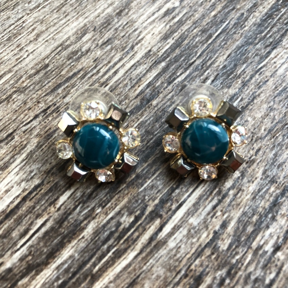 J. Crew Cluster Earrings
